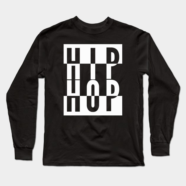 Vintage 90s Hip Hop Long Sleeve T-Shirt by DamnTuff